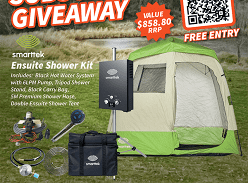 Win a Smarttek Ensuite Shower Kit