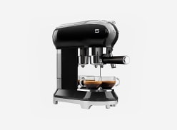 Win a Smeg Black 50s Retro Espresso Machine