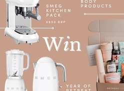 Win a Smeg Kitchen Makeover & Total Wellness Pack