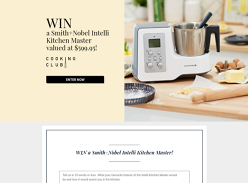 Win a Smith+Nobel Intelli Kitchen Master!