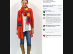 Win a 'Smitten' cardi & scarf!