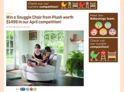 Win a Snuggle Chair from 'Plus' worth $1,499!