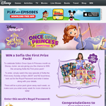 Win a Sofia the First Prize Pack