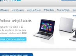 Win a Sony Touchscreen Ultrabook!