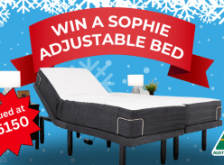 Win a Sophie Adjustable Bed with Mattress