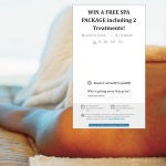 Win a spa package including 2 treatments! - Sassy Products