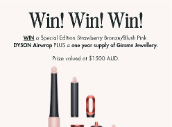 Win a Special Edition Dyson Airwrap Plus a Year Supply of Gimme Jewellery