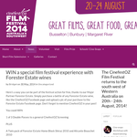 Win  a special film festival experience with Forester Estate wines - Cinefestoz