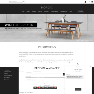 Win a Spectre Dining Table