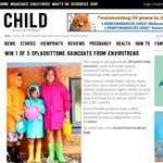 Win a SplashitToMe fold-up raincoat