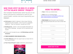 Win a spot in Red E's 8 week 'Little Black Dress' Project