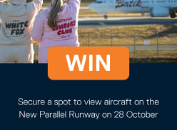 Win a Spot to View Aircraft on the New Parallel Runway