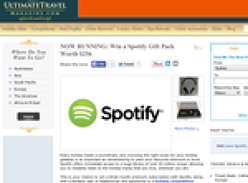 Win a Spotify gift pack worth $256!