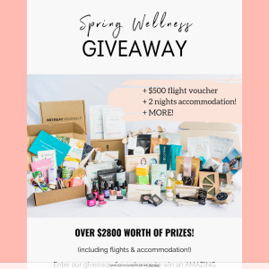 Win a Spring Wellness Prize Packs
