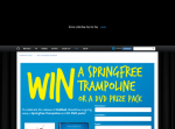 Win a Springfree trampoline or a DVD prize pack!