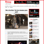 Win a Star Wars: The Force Awakens prize pack