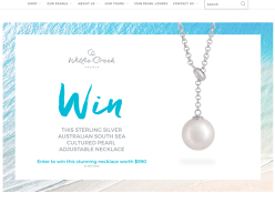Win a Sterling Silver Australian South Sea Cultured Pearl Adjustable Necklace