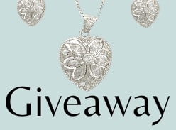 Win a Sterling Silver Heart Pendant