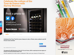 Win a Stocked Vintec Wine Cabinet