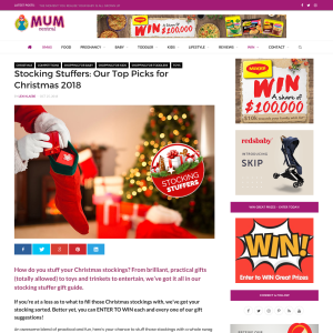 Win a ‘Stocking Stuffers’ Prize Pack