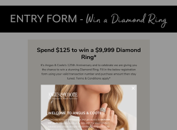 Win a stunning Diamond Ring!