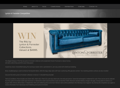 Win a stunning Lush navy velvet sofa