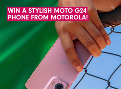 Win a Stylish Moto G24 Phone