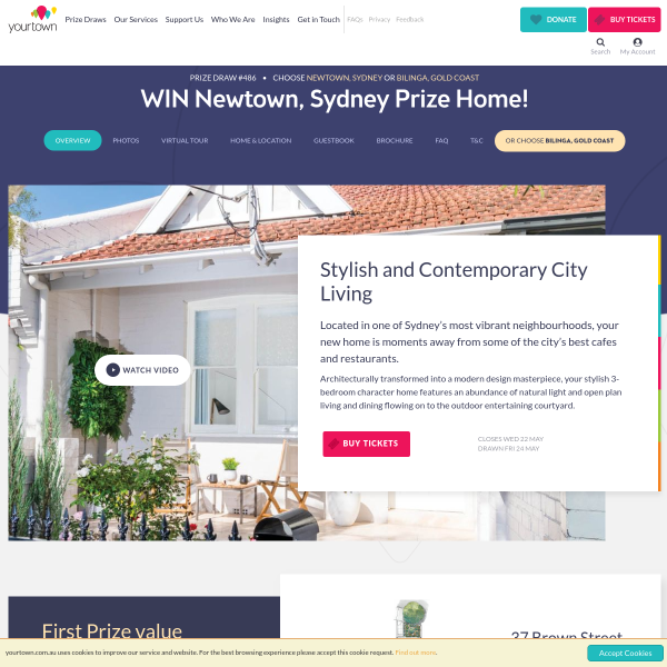 Win a Stylish Sydney Home
