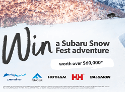 Win a Subaru Snow Fest Adventure for 5 People