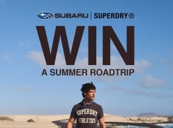 Win a Subaru WRX, $1K Travel Voucher and a $1K Superdry Wardrobe