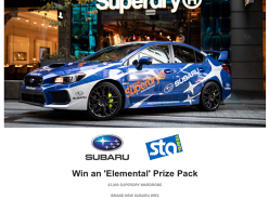 Win a Subaru WRX STI & more!