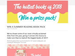 Win A Summer Reading Book Pack