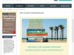 Win A Summer Reading Book Pack