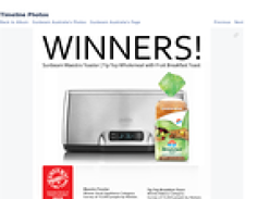 Win a Sunbeam 4 Slice Toaster & a Tip Top breakfast pack!