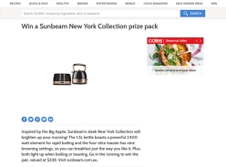 Win a Sunbeam Kitchen Pack