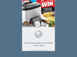 Win A Sunbeam VersaCook Electronic Multi Cooker Worth $189