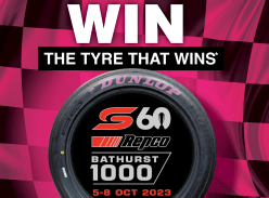 Win a Supercars Dunlop Pink Tyre
