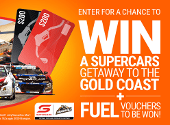 Win a Supercars Getaway to the Gold Coast