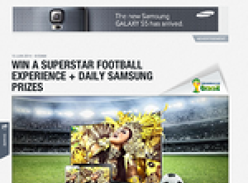 Win a Superstar Football Experience