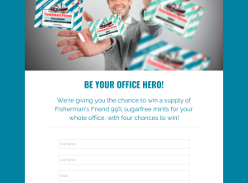 Win a supply of Fisherman’s Friend 99% sugarfree mints for your whole office