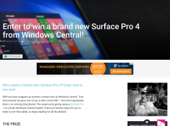 Win a Surface Pro 4!