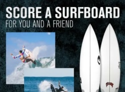 Win a Surfboard for You and a Friend