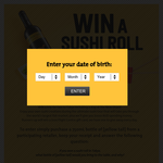 Win a Sushi Roll in Tokyo + $100 Flight Centre gift cards to be won everyday!