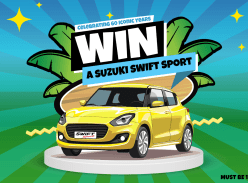 Win a Suzuki Swift Sport