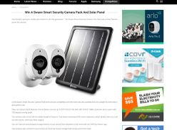 Win A Swann Smart Security Camera Pack And Solar Panel