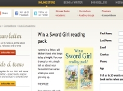 Win a Sword Girl reading pack