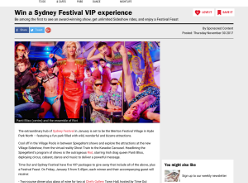 Win a Sydney Festival VIP experience