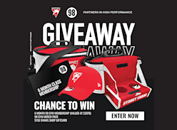 Win a Sydney Swans & 98 GYM Prize Pack