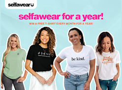 Win a T-Shirt Every Month for a Year