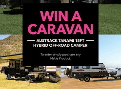 Win a Tanami X 15 Hybrid Offroad Camper with Bunks Series 2